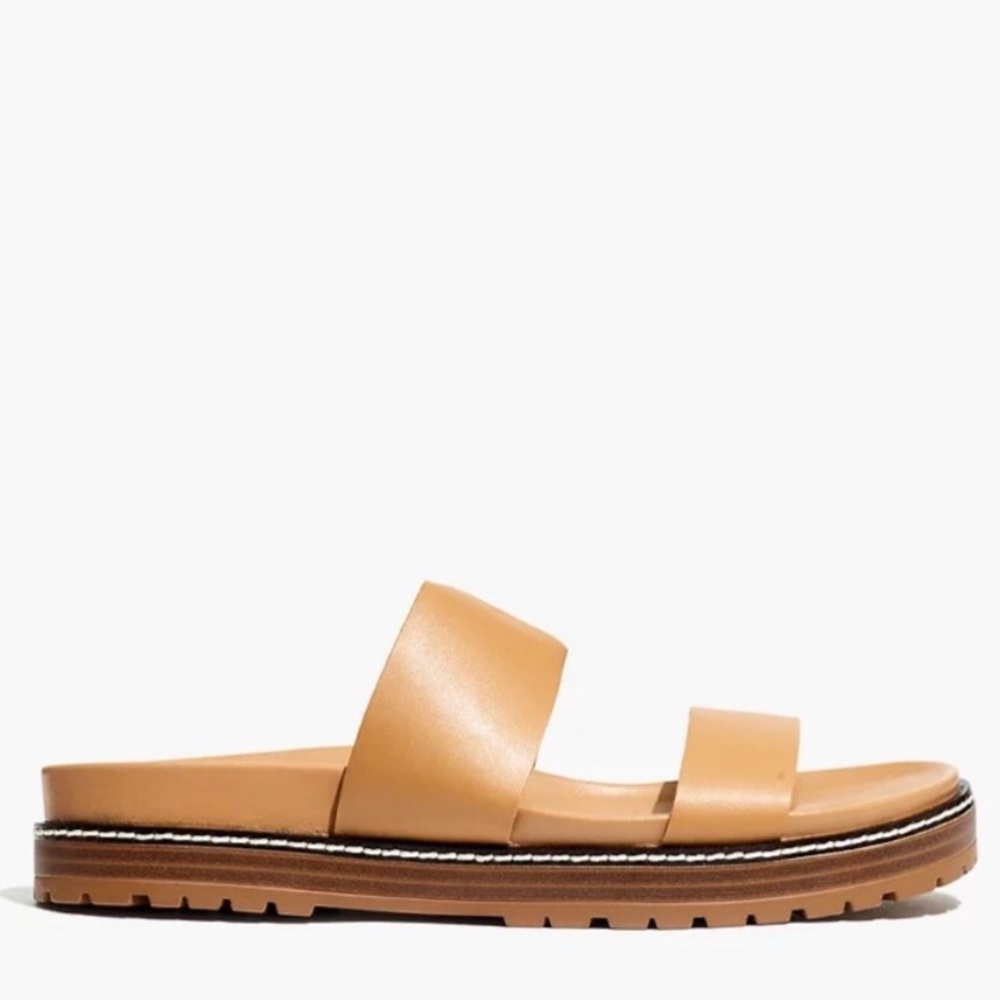 Madewell leather slide sandals - Picture 5 of 9